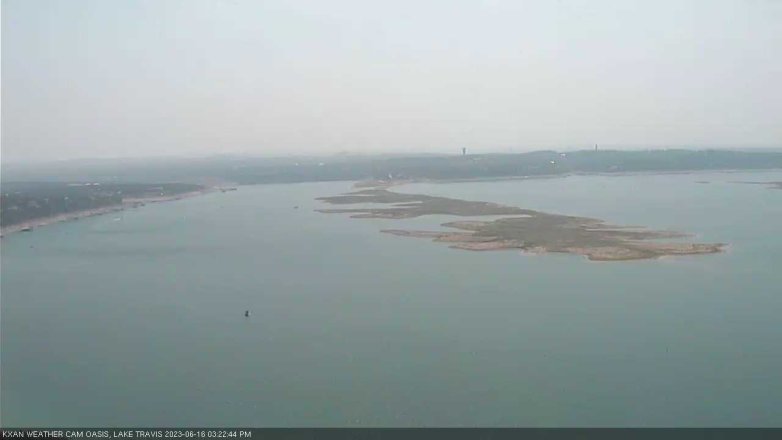 Lake Travis webcam, June 16, 2023 3:25 PM CT