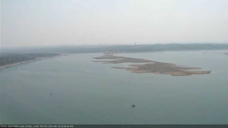 Lake Travis webcam, June 16, 2023 3:45 PM CT