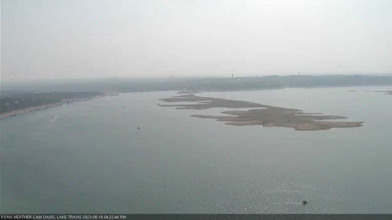 Lake Travis webcam, June 16, 2023 4:25 PM CT
