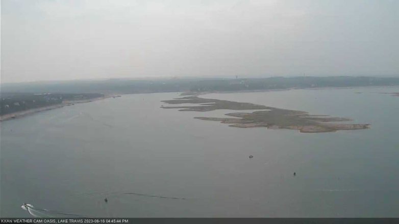 Lake Travis webcam, June 16, 2023 4:45 PM CT