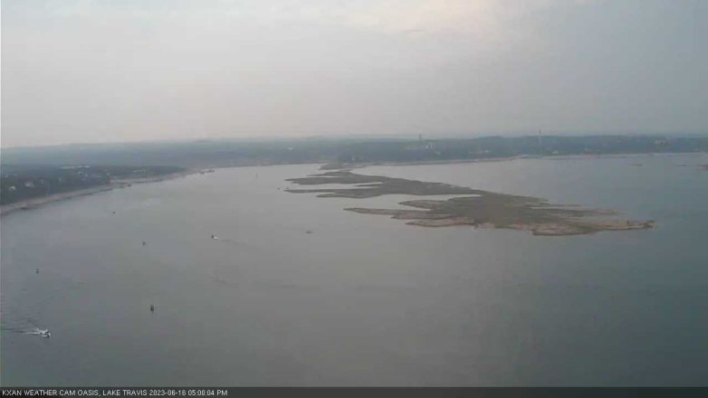 Lake Travis webcam, June 16, 2023 5:00 PM CT