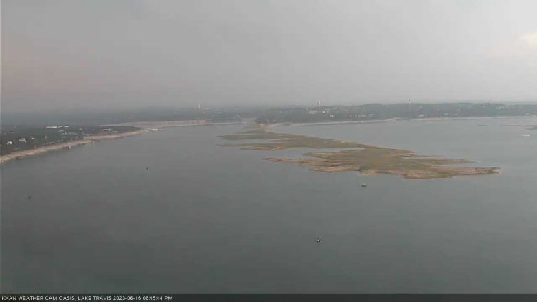 Lake Travis webcam, June 16, 2023 6:45 PM CT