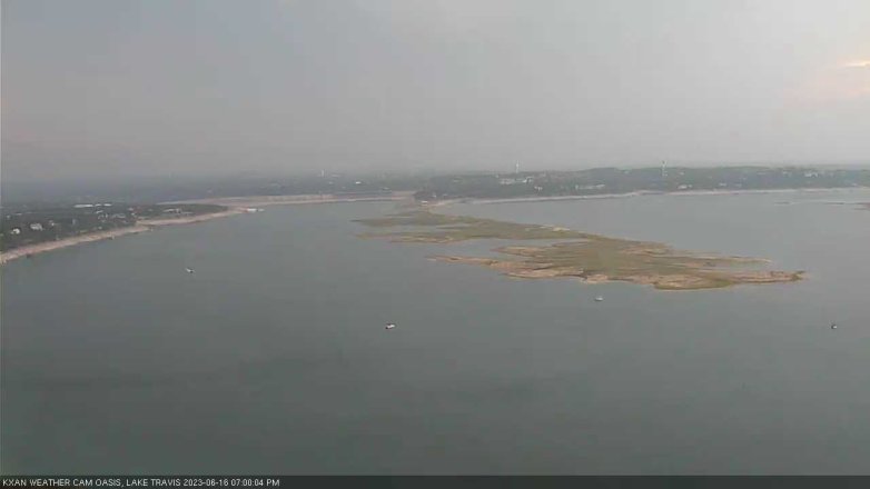 Lake Travis webcam, June 16, 2023 7:00 PM CT