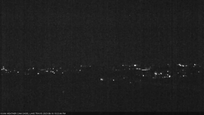 Lake Travis webcam, June 16, 2023 10:25 PM CT
