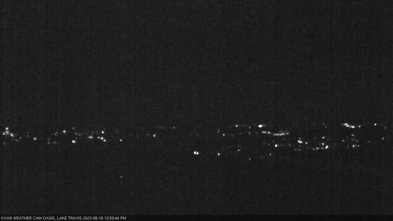 Lake Travis webcam, June 16, 2023 11:00 PM CT