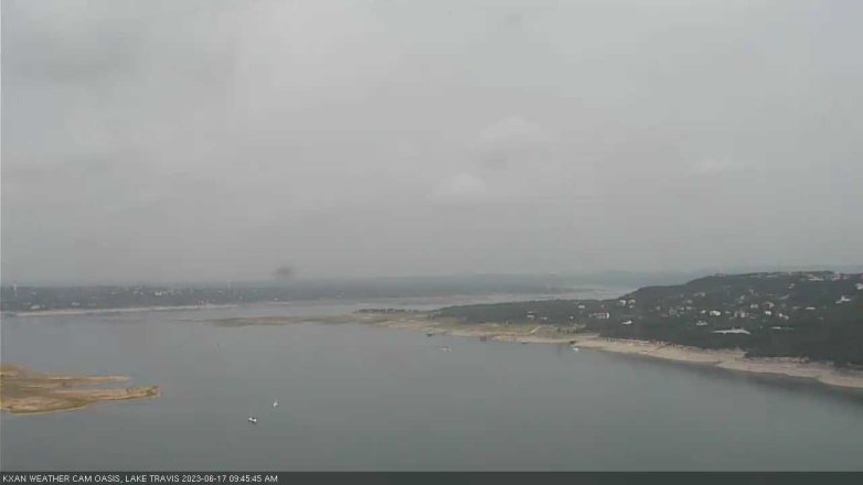 Lake Travis webcam, June 17, 2023 9:45 AM CT