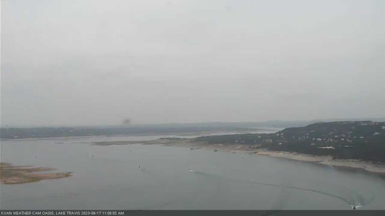Lake Travis webcam, June 17, 2023 11:00 AM CT