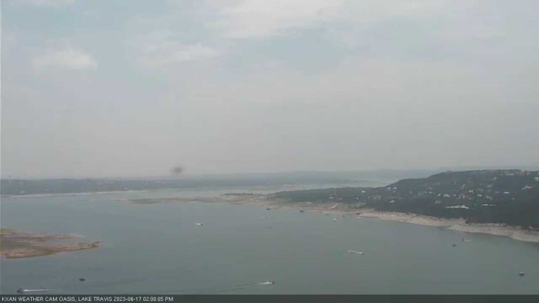 Lake Travis webcam, June 17, 2023 2:00 PM CT