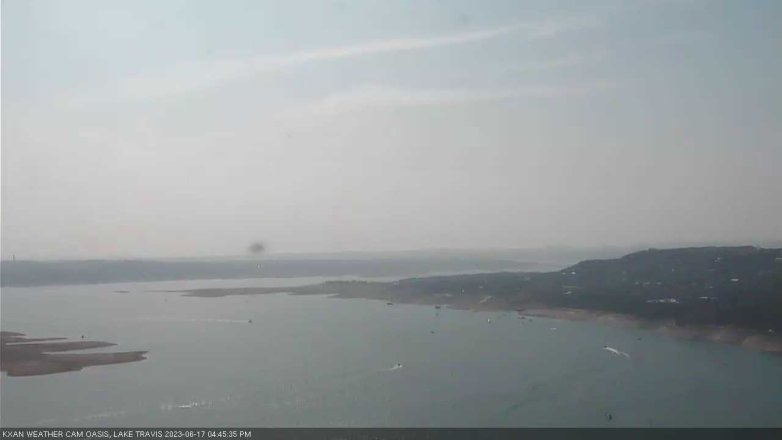 Lake Travis webcam, June 17, 2023 4:45 PM CT