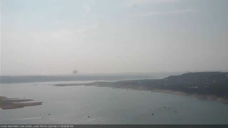 Lake Travis webcam, June 17, 2023 5:00 PM CT