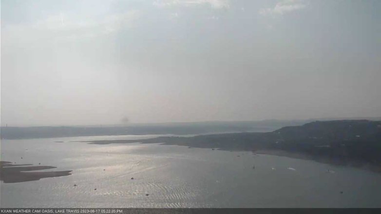 Lake Travis webcam, June 17, 2023 5:25 PM CT