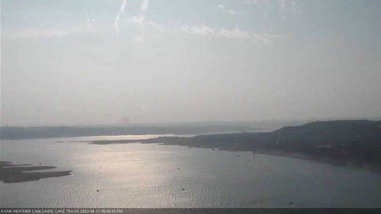Lake Travis webcam, June 17, 2023 5:45 PM CT