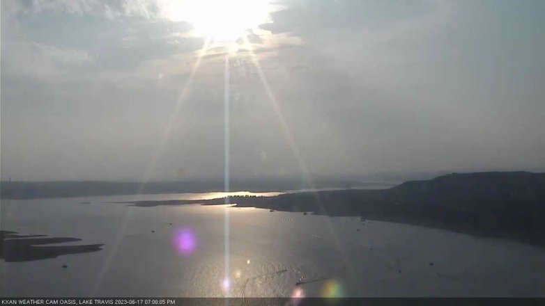 Lake Travis webcam, June 17, 2023 7:00 PM CT