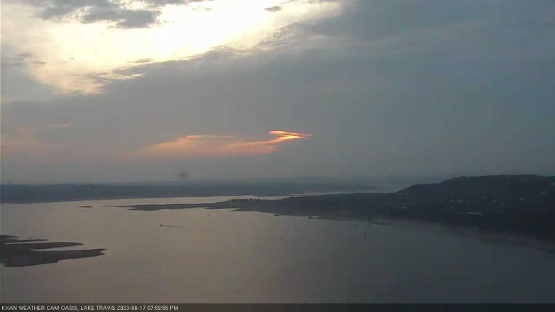 Lake Travis webcam, June 17, 2023 8:00 PM CT