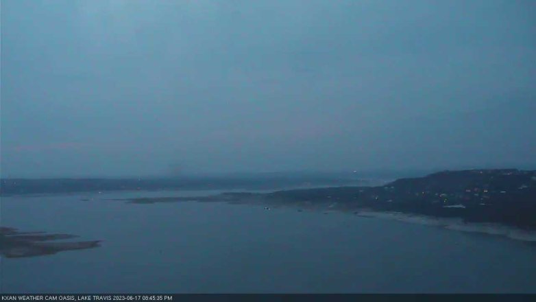 Lake Travis webcam, June 17, 2023 8:45 PM CT