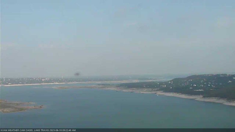 Lake Travis webcam, June 18, 2023 9:25 AM CT