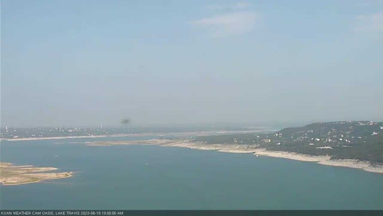 Lake Travis webcam, June 18, 2023 10:00 AM CT