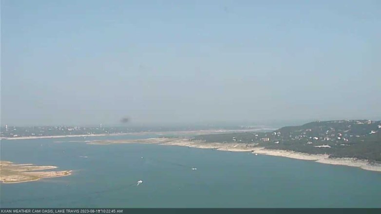 Lake Travis webcam, June 18, 2023 10:25 AM CT