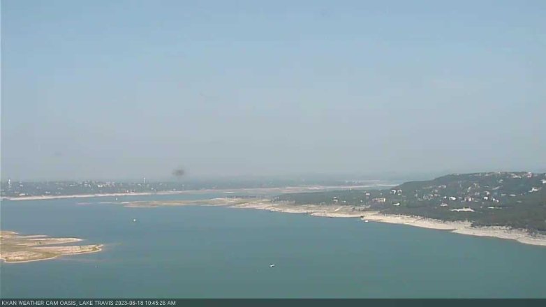 Lake Travis webcam, June 18, 2023 10:45 AM CT