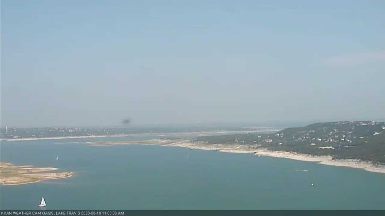 Lake Travis webcam, June 18, 2023 11:00 AM CT