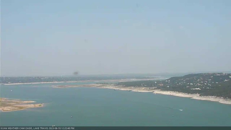 Lake Travis webcam, June 18, 2023 12:25 PM CT