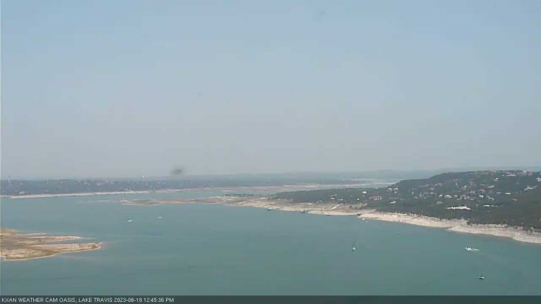 Lake Travis webcam, June 18, 2023 12:45 PM CT