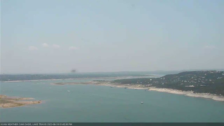 Lake Travis webcam, June 18, 2023 1:45 PM CT