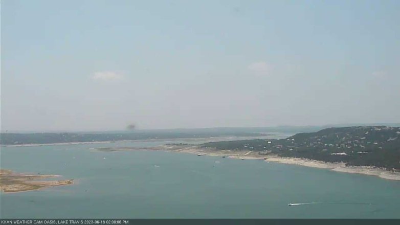 Lake Travis webcam, June 18, 2023 2:00 PM CT