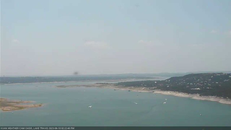 Lake Travis webcam, June 18, 2023 2:25 PM CT