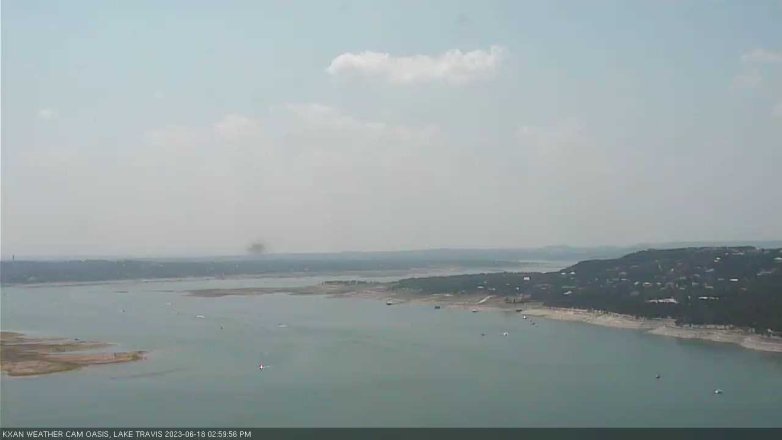Lake Travis webcam, June 18, 2023 3:00 PM CT