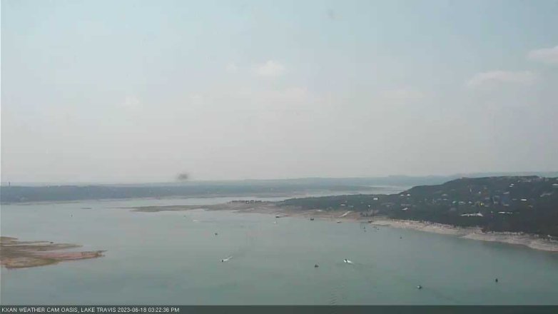 Lake Travis webcam, June 18, 2023 3:25 PM CT