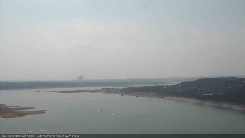 Lake Travis webcam, June 18, 2023 4:25 PM CT