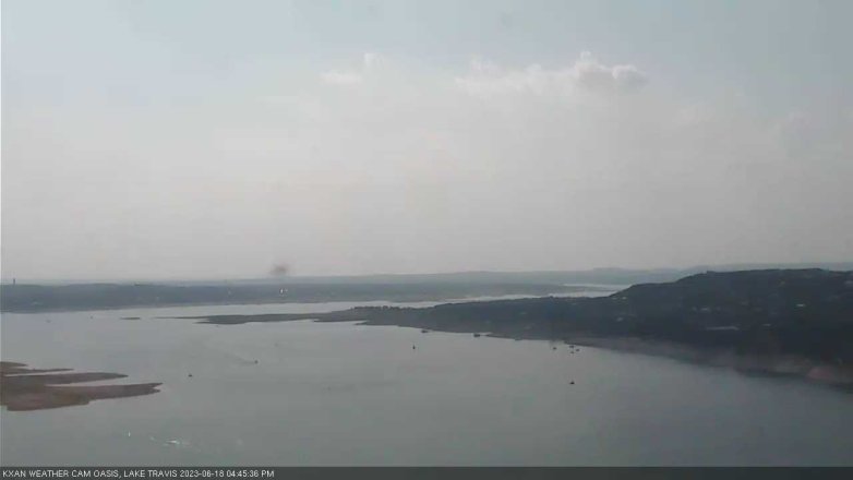 Lake Travis webcam, June 18, 2023 4:45 PM CT