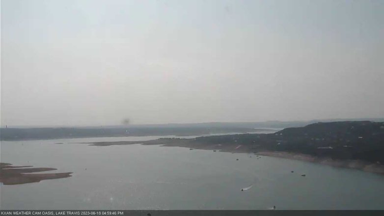 Lake Travis webcam, June 18, 2023 5:00 PM CT