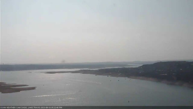 Lake Travis webcam, June 18, 2023 5:25 PM CT