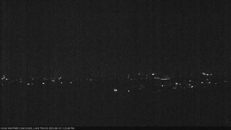 Lake Travis webcam, June 18, 2023 11:25 PM CT