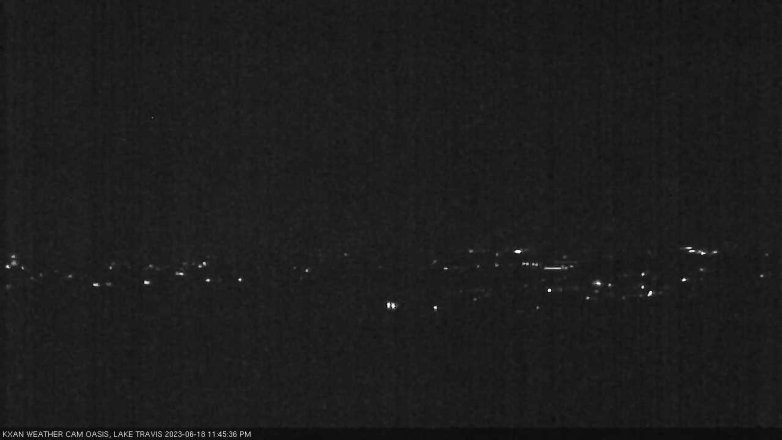 Lake Travis webcam, June 18, 2023 11:45 PM CT