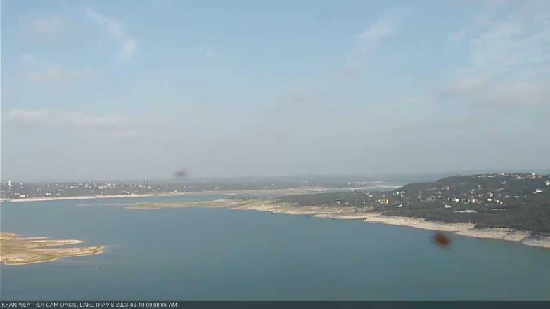 Lake Travis webcam, June 19, 2023 9:00 AM CT