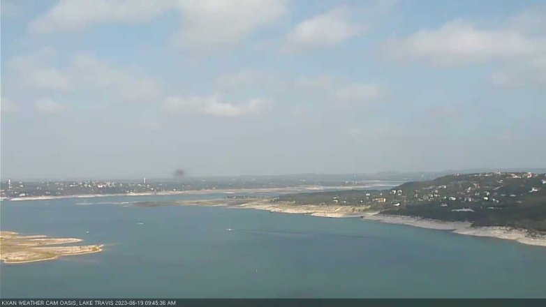 Lake Travis webcam, June 19, 2023 9:45 AM CT