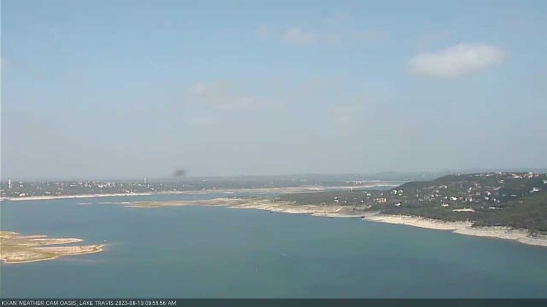 Lake Travis webcam, June 19, 2023 10:00 AM CT