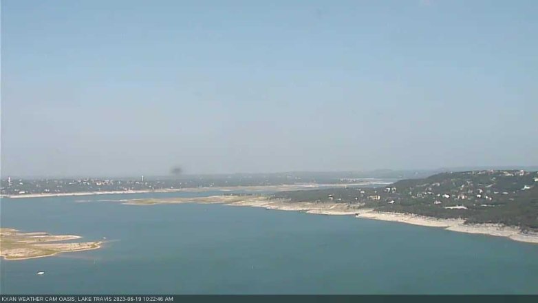 Lake Travis webcam, June 19, 2023 10:25 AM CT