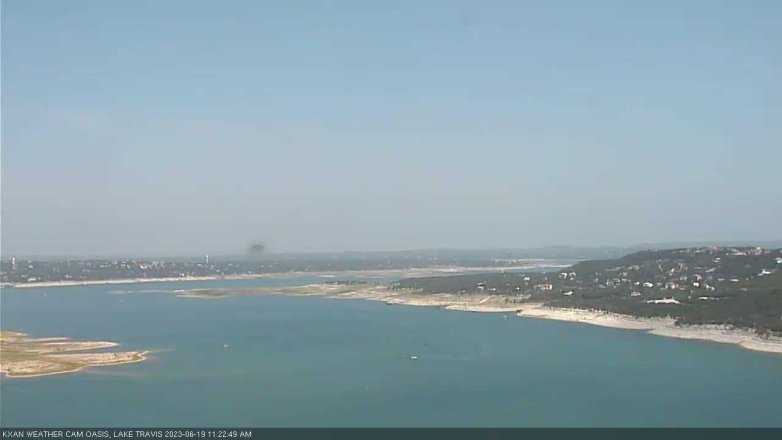 Lake Travis webcam, June 19, 2023 11:25 AM CT
