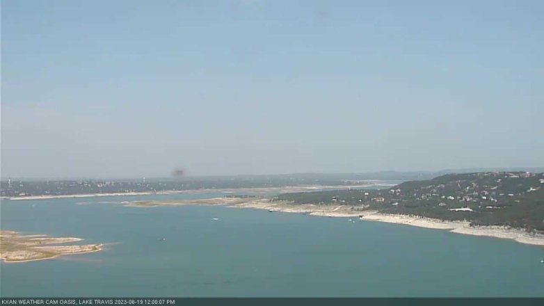 Lake Travis webcam, June 19, 2023 12:00 PM CT