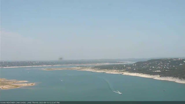 Lake Travis webcam, June 19, 2023 12:25 PM CT