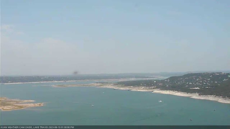 Lake Travis webcam, June 19, 2023 1:00 PM CT