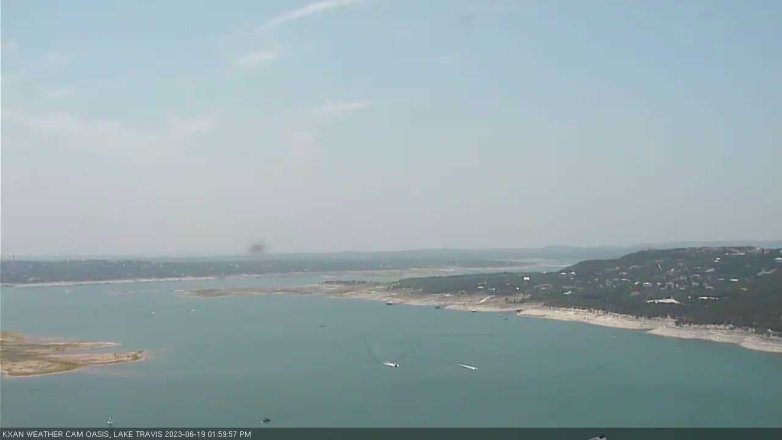 Lake Travis webcam, June 19, 2023 2:00 PM CT