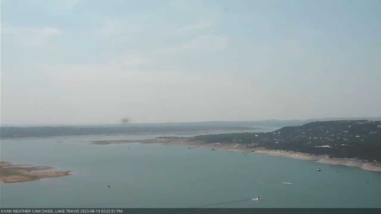 Lake Travis webcam, June 19, 2023 3:25 PM CT