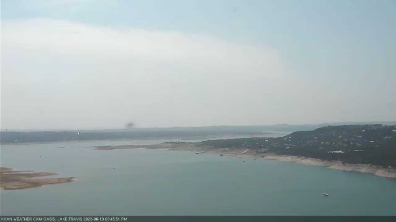 Lake Travis webcam, June 19, 2023 3:45 PM CT