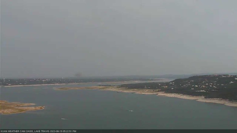 Lake Travis webcam, June 19, 2023 5:25 PM CT