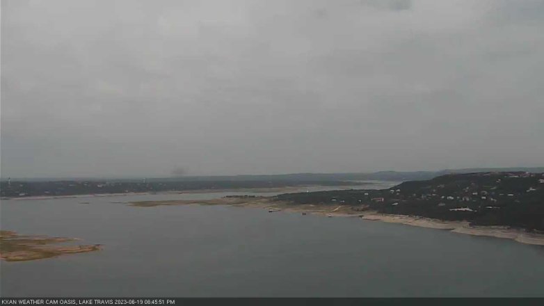 Lake Travis webcam, June 19, 2023 6:45 PM CT